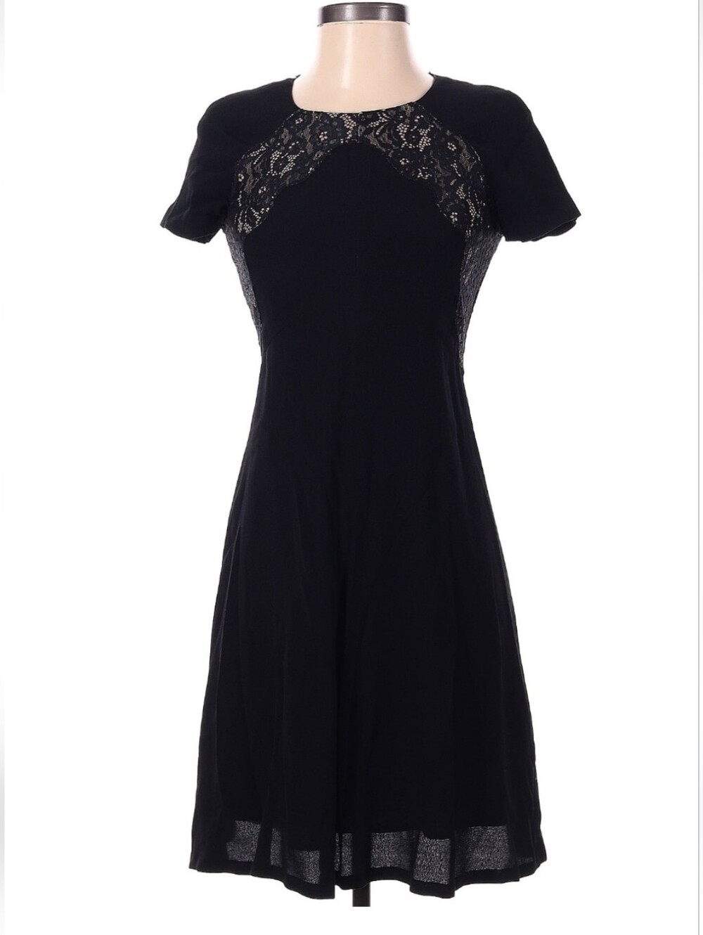 Rebecca Taylor Black size 2 Lace Dress